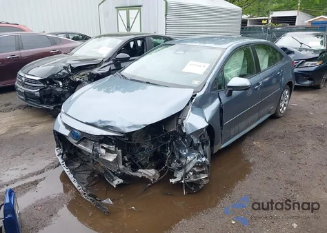 2023 Toyota Corolla Hybrid Le из США, поврежденный, VIN JTDBDMHE6P3000632